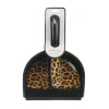 Pelle balayette motif leopard