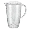 Pichet craquele transparent