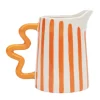 Pichet motif rayures