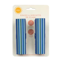 Pinces serviettes de plage
