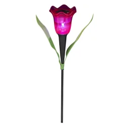 Piquet rose plastique 2ass