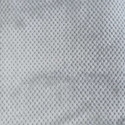 Plaid gaufre 200x250cm argent