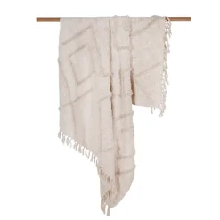 Plaid ibiza 130x170cm creme
