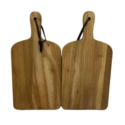 Planchette rect acacia x2