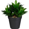 Plante artificielle pot blanc