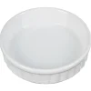 Plat creme brulee blanc d12.5cm