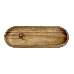 Plateau long en acacia