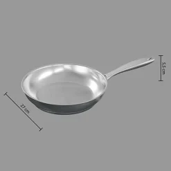 Poele 26cm inox resilience