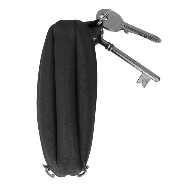 Porte monnaie grain de cafe noir