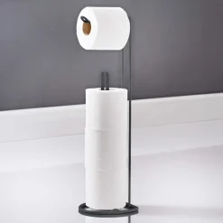 Porte papier toilette gris