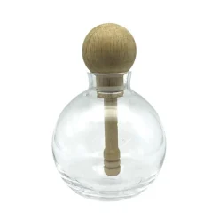 Pot a miel en verre anse boule