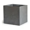 Pot argile carre 34x30cm