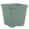 Pot carre chorus 25cm vert