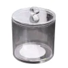 Pot de rangement rond transparen