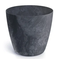Pot effet beton anthra o18cm