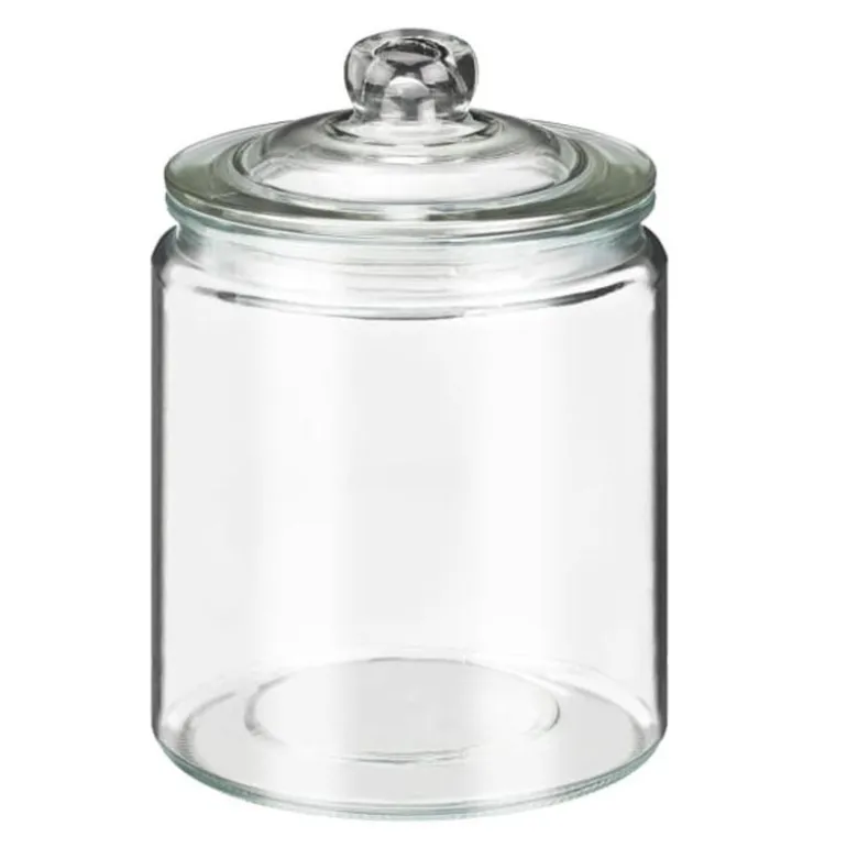 Pot en verre d12x15.5cm