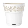 Pot gaia d30cm blanc