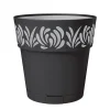 Pot gaia d30cm graphite