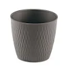 Pot liberty d16cm travertine gri
