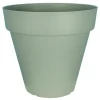 Pot rond patio d50 vert argile