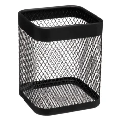 Pot ustensile metal noir