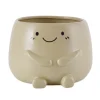 Pot visage beige o15cm