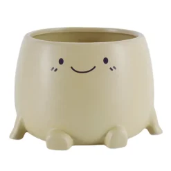 Pot visage beige o15cm