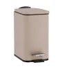 Poubelle 3l metal frein de chute