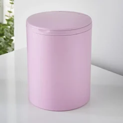 Poubelle ronde de salle de bain
