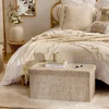 Pouf pliable double soana taupe
