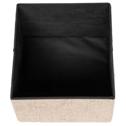 Pouf pliable simple soana taupe