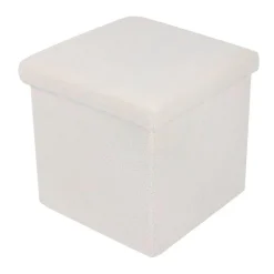 Pouf rangement teddy