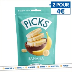 Puree banane enrobee chocolat