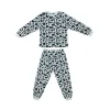 Pyjama femme polaire leopard