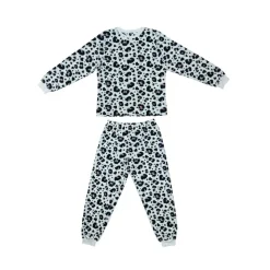 Pyjama femme polaire leopard