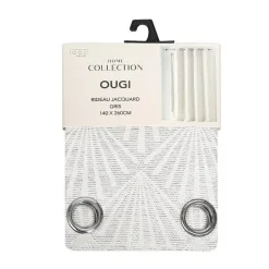 Rideau jacquard ougi