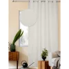 Rideau maille 140x240cm creme