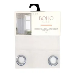 Rideau nelia 140x240cm lin
