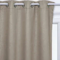 Rideau occ emb feuil li140x260