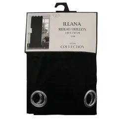 Rideau oeillets illana 140x240cm