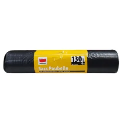 Sacs poubelle liens 130l