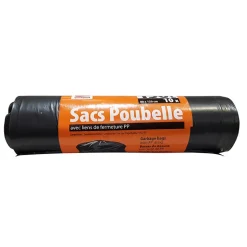 Sacs poubelle liens 130l