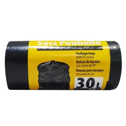 Sacs poubelle liens 30l