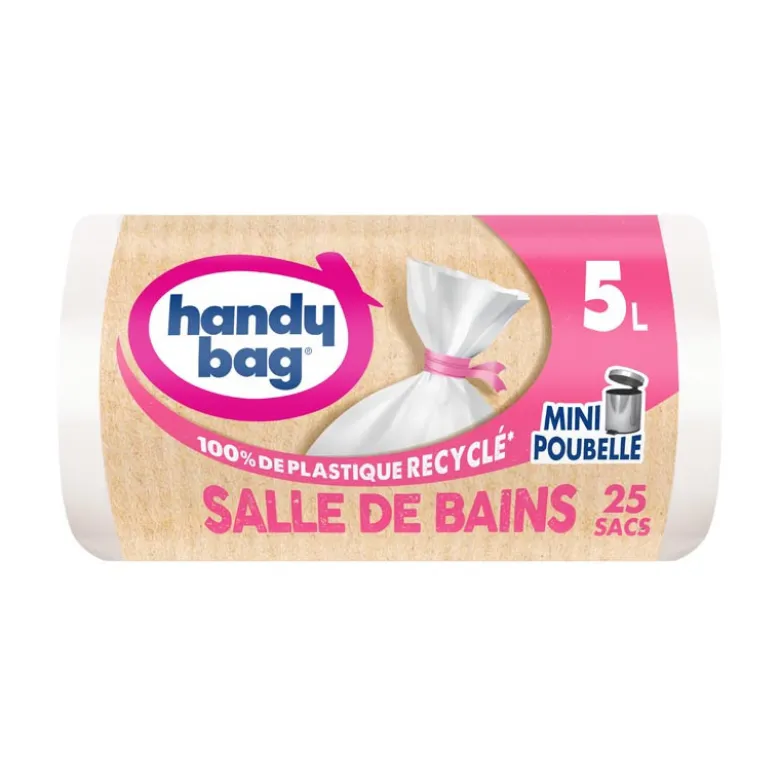 Sacs poubelle 5l x25 liens
