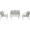 Salon de jardin avec coussins ni