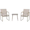 Salon de jardin namur 3pcs beige