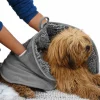 Serviette pour chien chenille