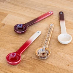Set de 4 cuilleres en gres