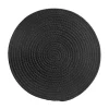 Set de table rond tisse coton x2