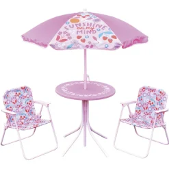 Set patio enfant 4 pieces fille